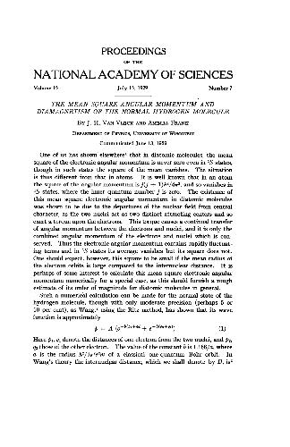 The mean square angular momentum and diamagnetism of the normal hydrogen molecule