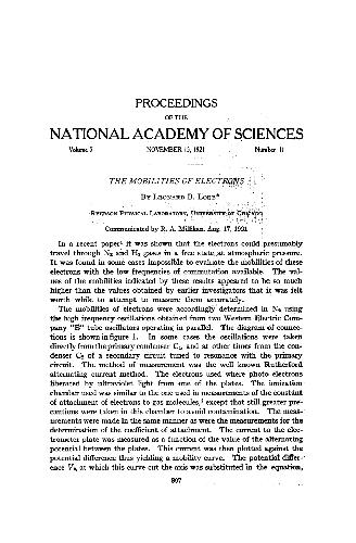 The Mobilities of Electrons in Air