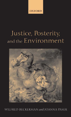 Justice, Posterity, and the Environment