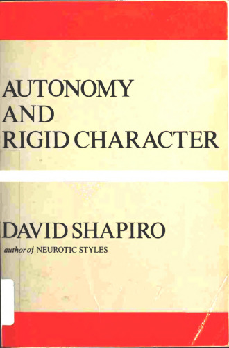 Autonomy And Rigid Character