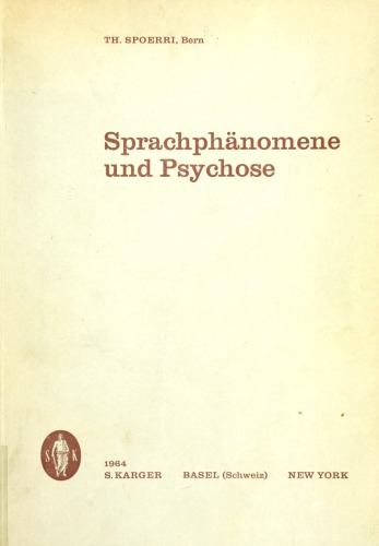 Sprachphänomene und Psychose