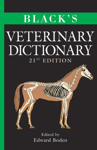 Black's veterinary dictionary