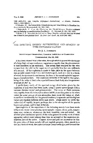 The Spectral Energy Distribution and Opacity of Wire Explosion Vapors