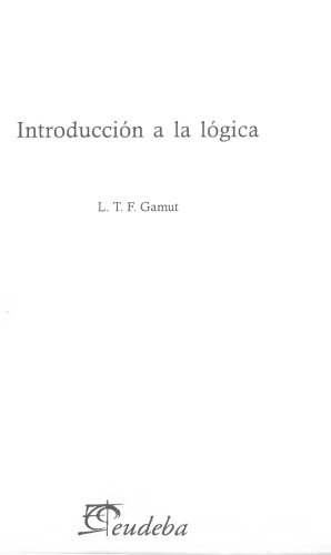 Introducción a la lógica