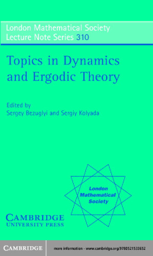 Topics in dynamics and ergodic theory