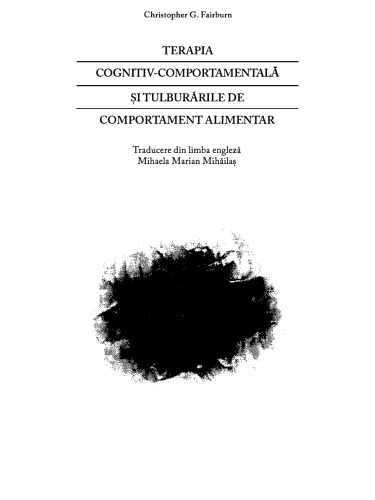 Terapia cognitiv-comportamentala si tulburarile de comportament  alimentar