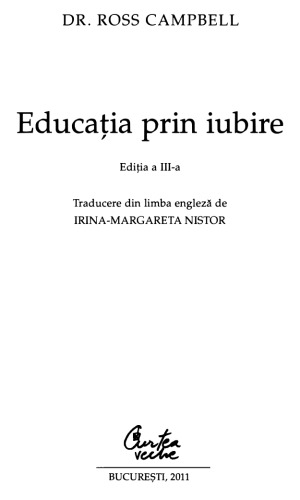 Ross Campbell - Educatia prin iubire