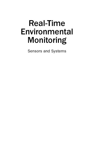 Real-Time Environmental Monitoring: Sensors and Systems