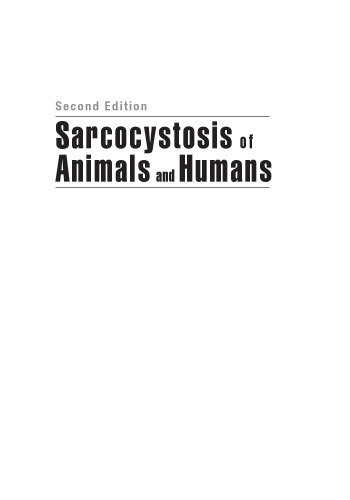 Sarcocystosis of Animals and Humans