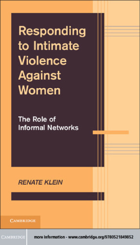 Responding to Intimate Violence against Women: The Role of Informal Networks