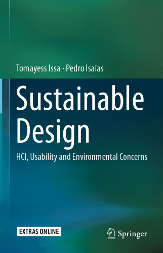 Sustainable Design: HCI, Usability and Environmental Concerns