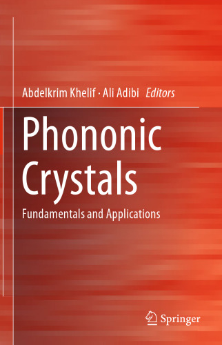 Phononic Crystals: Fundamentals and Applications