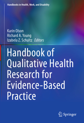 Handbook of Qualitative Health Research for Evidence-Based Practice