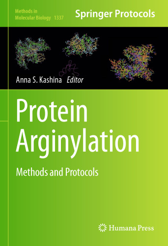 Protein Arginylation: Methods and Protocols