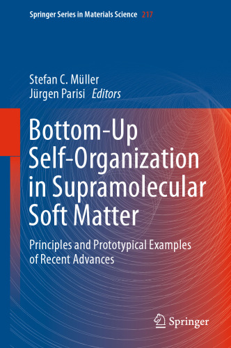 Bottom-Up Self-Organization in Supramolecular Soft Matter: Principles and Prototypical Examples of Recent Advances