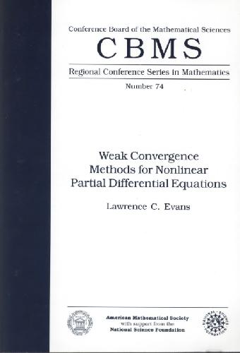 Weak Convergence Methods for Nonlinear Partial Differential Equations