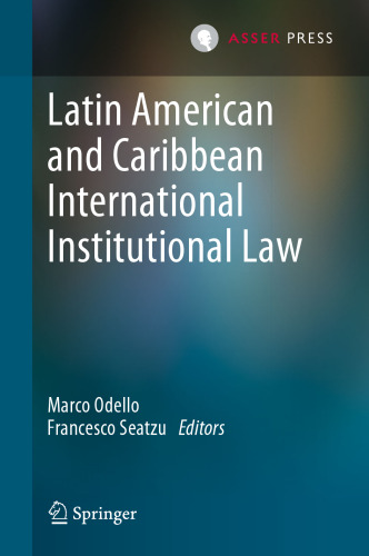 Latin American and Caribbean International Institutional Law