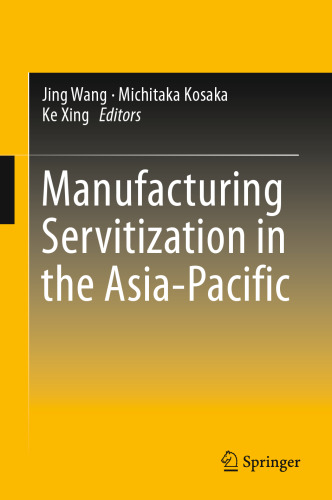 Manufacturing Servitization in the Asia-Pacific