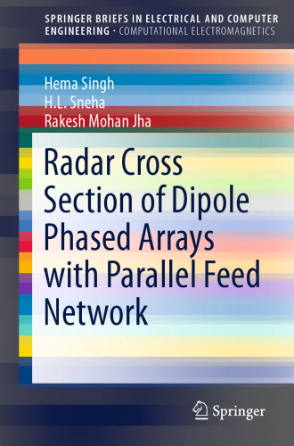 Radar Cross Section of Dipole Phased Arrays with Parallel Feed Network