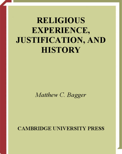 Religious Experience, Justification, and History