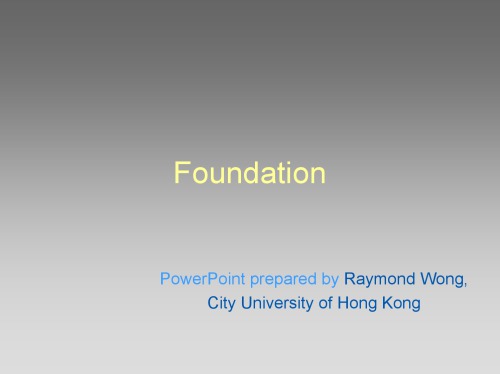 Const_Tech_series_Foundation_Technology