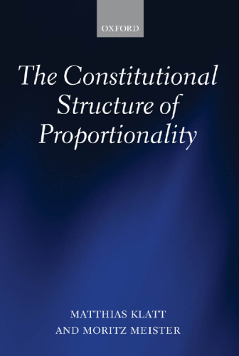 The Constitutional Structure of Proportionality