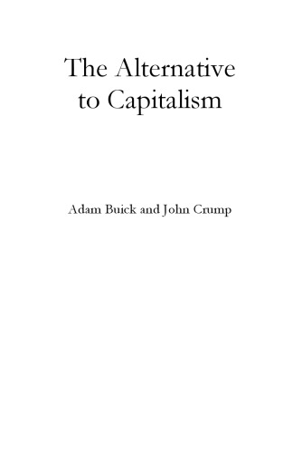 The Alternative to Capitalism