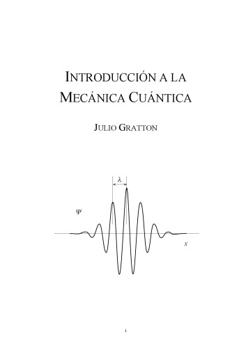 Introducción a la mecánica cuántica