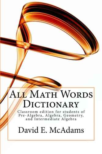 All Math Words Dictionary