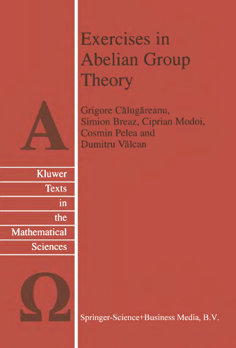 Exercises in Abelian group theory