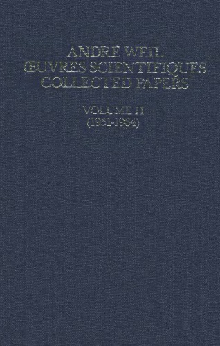 Collected papers. Vol.2 (1951-1964)