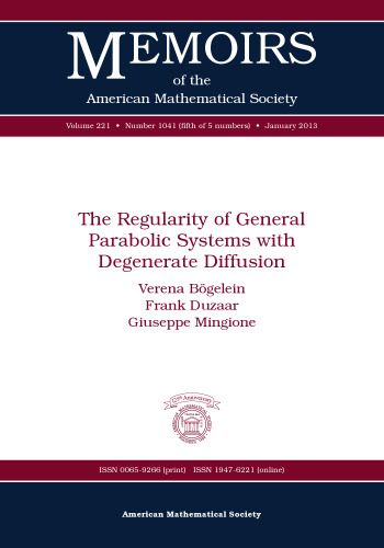 The regularity of general parabolic systems with degenerate diffusion