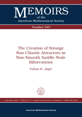 The creation of strange non-chaotic attractors in non-smooth saddle-node bifurcations