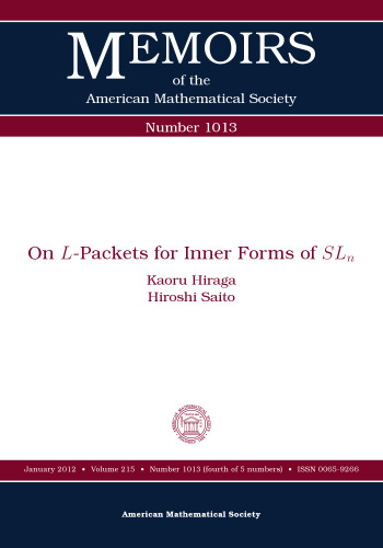 On L-packets for inner forms of SL_n