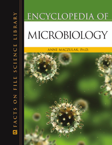 Encyclopedia of microbiology