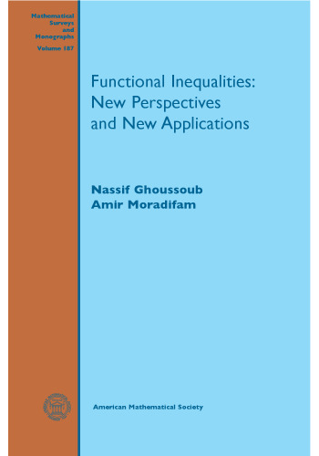 Functional inequalities: new perspectives and new applications