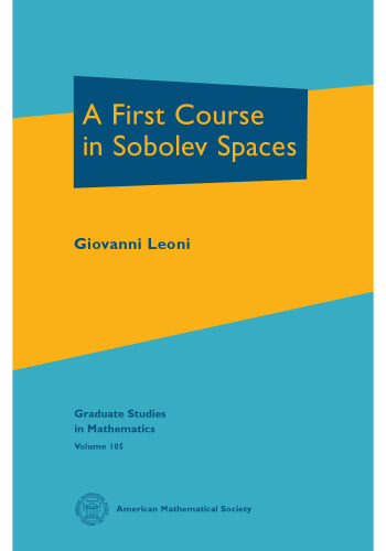 A first course in Sobolev spaces