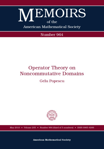 Operator theory on noncommutative domains