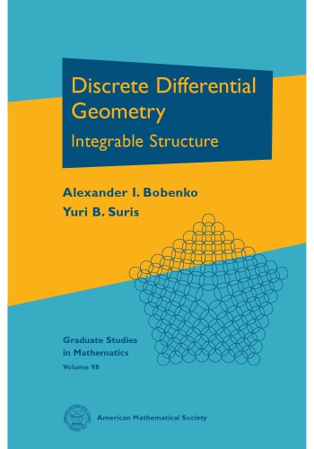 Discrete differential geometry