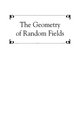 The geometry of random fields