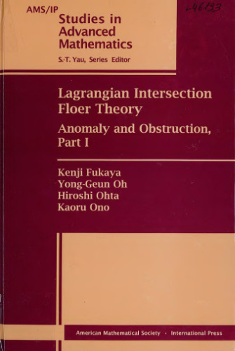 Lagrangian Intersection Floer Theory: Anomaly and Obstruction, Part I