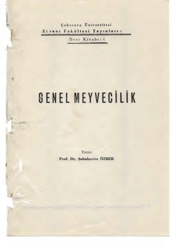 Genel Meyvecilik