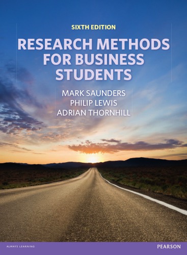 Research Methods for Business Students