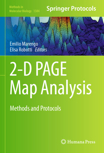 2-D PAGE Map Analysis: Methods and Protocols