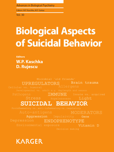 Biological Aspects of Suicidal Behavior