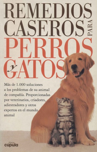 Remedios caseros para perros y gatos