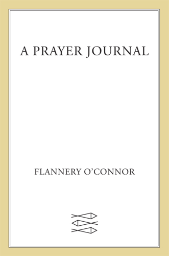 A prayer journal