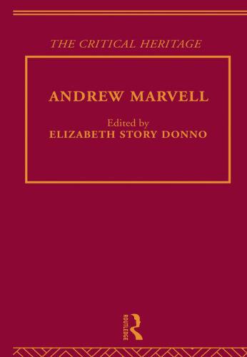 Andrew Marvell : the critical heritage