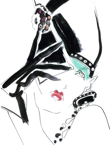 Bold, beautiful and damned : the world of 1980s fashion illustrator Tony Viramontes