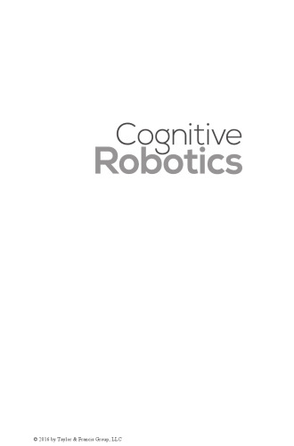 Cognitive robotics